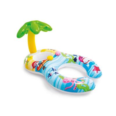 China Seaside Pool Leisure And Entertainment Intex Inflatable Donut Ring Adult PVC Pink Brown Sports Swimming Stock Goods Lifebuoy for sale