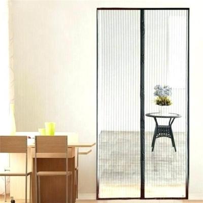 China Easy Install Magnetic Fly Mosquito Insect Mesh Screen Door for sale