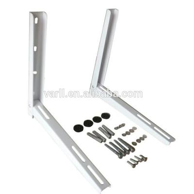 China White Air Conditioner Powder Coating AC Support Bracket Split Brackets With Folding Design For Air Conditioner Outdoor Unit for sale