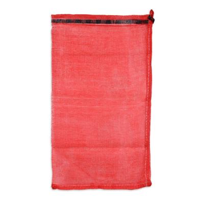 China Agriculture Drawstring PP Mesh Bags For Fruit And Vegetable Use for sale