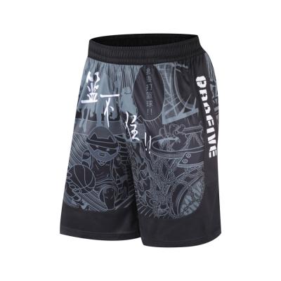 China QUICK DRY Mens Black Camouflage Workout Shorts for sale