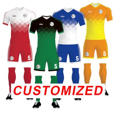 China Wholesale Mens Breathable Jersey Shirt Custom Soccer Jerseys for sale