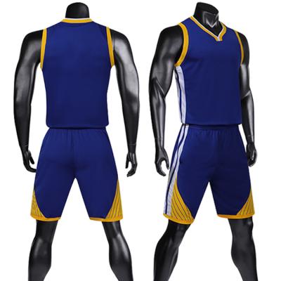 China Factory Supply Breathable Custom Basketball Shorts Reversible Tank Top Men for sale