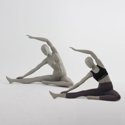 China Female Mannequine Yoga Mannequin Resting Full Body Sport Female Manikin for sale