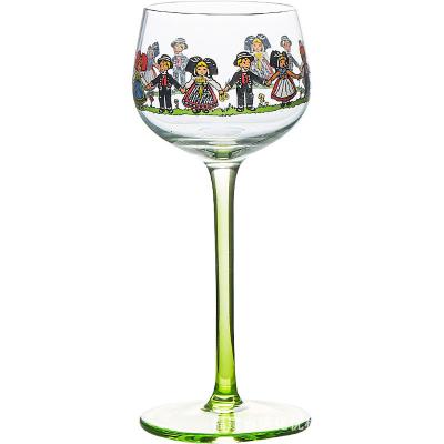 China Contemporary High Quality Transparent Champagne Glasses Goblet Cup For Red Wine Bar Wine Cocktail Glass for sale