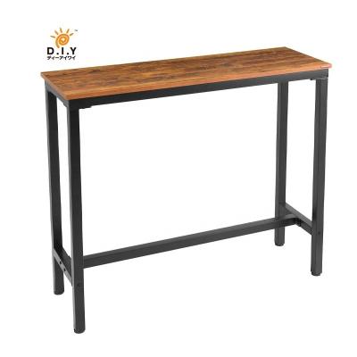 China DIY Convertible Dining Picnic Bar Home Hotel Restaurant Commercial Nordic Lounge Bar Furniture Modern Counter Top Table D28 High for sale