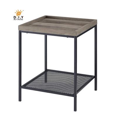 China D.I.Y Modern Black Metal Convertible Side Table and Coffee Table by D29 for sale