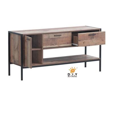 China D.I.Y Television Console Unit TV Table Entertainment Center Cabinet Living Room Furniture Modern Wooden TV Stand D36 for sale