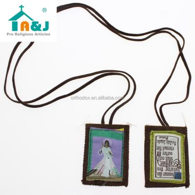 China Jesus Scapulars Fabric for sale