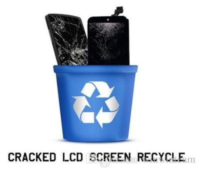 China Samsung LCD agrietado S3/S4/S5 recicla las pantallas que cambian el vidrio roto en venta