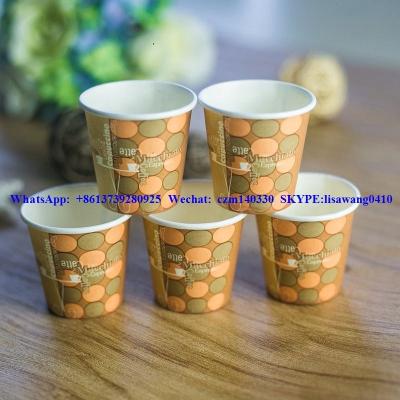 China High Quality Disposable Bottom Price Paper Tea Cup for sale