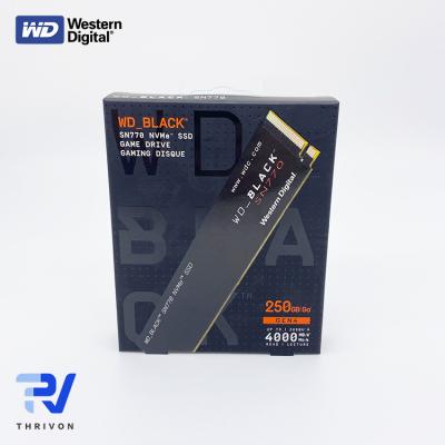 China WESTERN DIGITAL WD BLACK SN770 250GB NVME SOLID DRIVE GAME DRIVE for sale