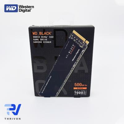 China WESTERN DIGITAL WD BLACK SN850 500GB NVME PCLE 4.0 Solid State Drive GAME DRIVE for sale