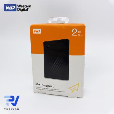 China SSD WESTERN DIGITAL WD MY PASSPORT 2TB to PORTABLE STORAGE PASSWORD PROTECTION for sale