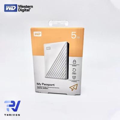 China WESTERN DIGITAL WD MY 5TB PASSPORT STORAGE PORTABLE PASSWORD PROTECTION 5TB for sale