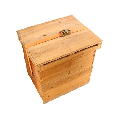 China Bee Farm Beekeeping Equipment Wooden Frames 10 Fir Langstroth Hive Box High On Sale for sale