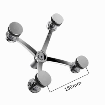 China Modern hot sale 150mm quality assurance 304 stainless steel spider fitting for building accessories for sale