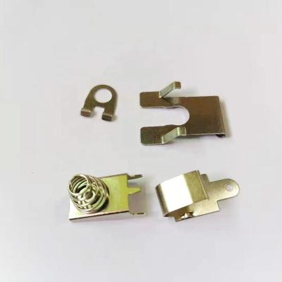 China Apartment ; Sheet ; Spring Plate OEM Contact Clips , Factory Battery Contact Use Battery Contacts for sale