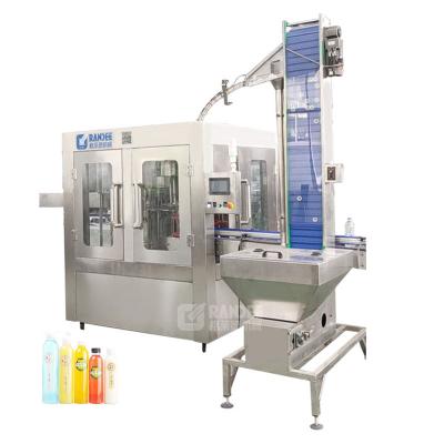 China automatic small beverage plastic bottle juice filling machine/production line/hot bottling plant for sale