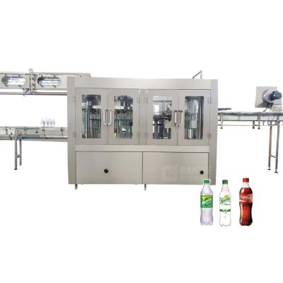 China Automatic 3 In 1 Soda Water Washing Filling / Bottling Capping Making Machine for sale