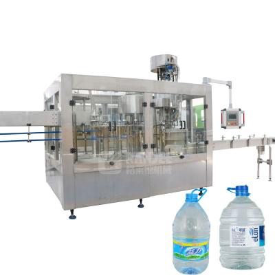 China New 5 Liter Beverage Water Filling Machine / 3 In 1 Water Washing Filling Capping Machine for sale