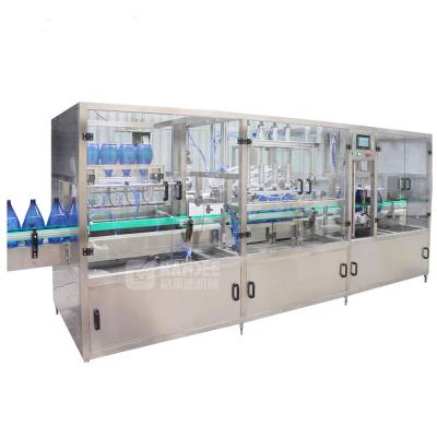 China Linear Type 5L Beverage Water Filling Machine / Bottled Pure Water Filling Machine for sale