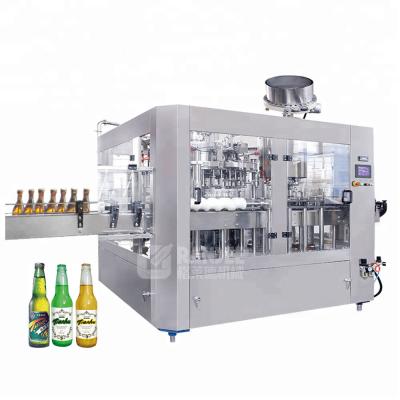 China Automatic Beverage Glass Bottle Beer Making Machine Beer Filling Machine for sale