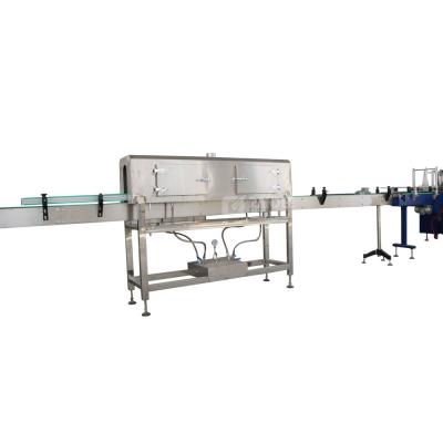 China Semi Automatic Beverage Shrink Labeling Machine With Steam Generator for sale