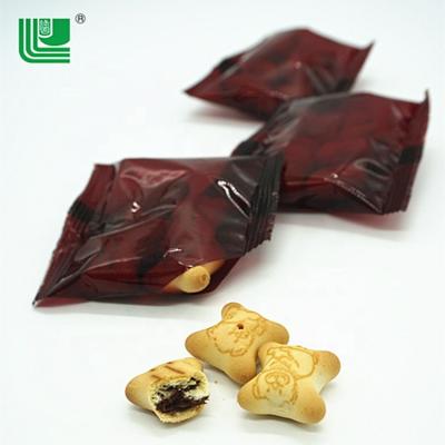 China Natural Children's Favorite Mini Chocolate Sandwich Bear Shaped Cookies for sale