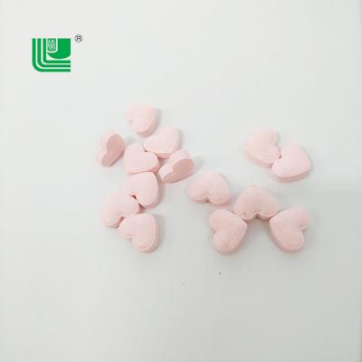 China Heart Shaped Candy The Natural Funny Wedding Love Tablet for sale