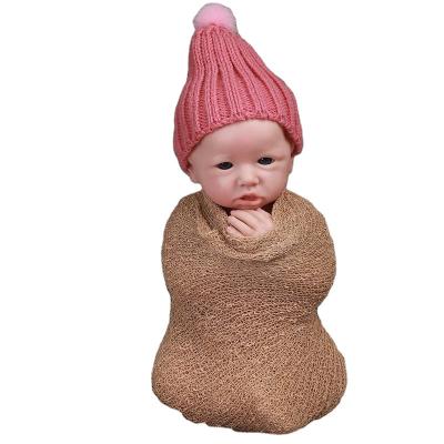 China Cartoon Toy Wholesale 16 Inch/40cm Realistic Handmade Reborn Silicone Babies Dolls Soft Cute Baby Doll Toys For Girls for sale