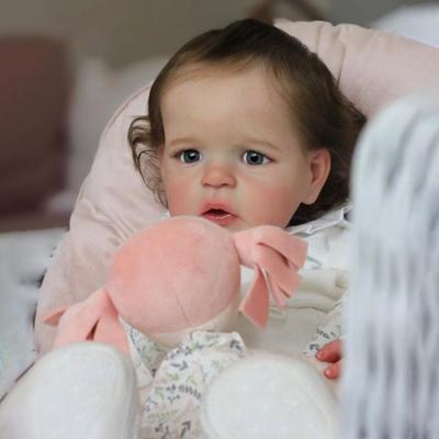 China Cartoon Toy New Product 24Inch/60cm Toddler Reborn Baby - Doll That Look Real Girl Huge Reborn Collectable Baby - Doll for sale