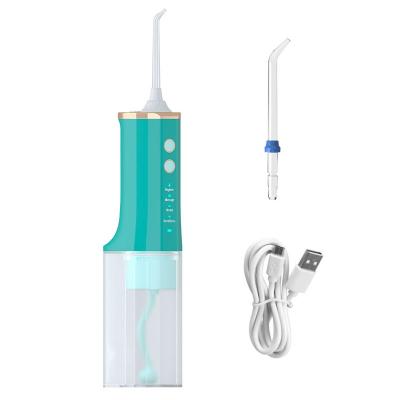 China Outdoor Dental Teeth Cleaning 2022 Irrigator Portable Cordless Oral Rechargeable Mini Travel Jet Electronic Water Flosser Usb Port for sale