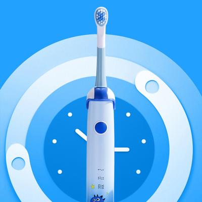 China New Battery Operated Rechargeable Cartoon Girl Soft Silicone Toothbrush Electronic Bulk Children for sale