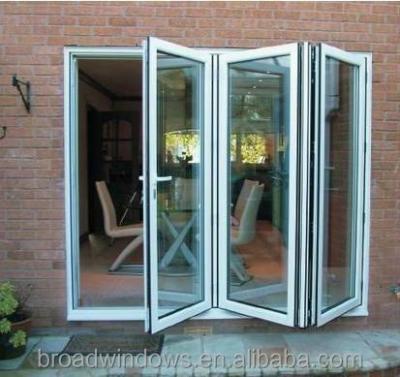 China Folding Aluminum Glazing Vertical Hinged Door , Casement Doors for sale