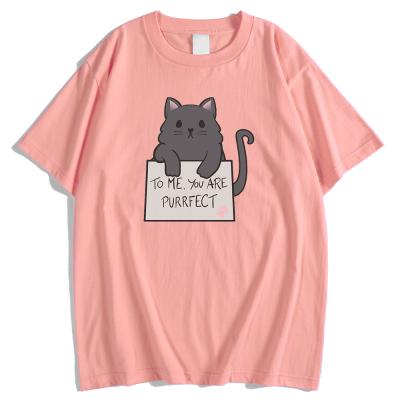 China Amazon Hot Sale Anti-Wrinkle OEM Plus Size T-shirt Women Cotton Custom Printed Quick Dry T-shirt For Women Cotton for sale