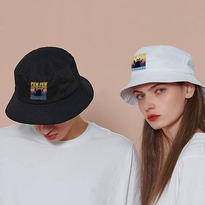 China Simple Casual Drop Shipping Fisherman Hats Custom Logo Bucket Hats Designer Unisex Panama Hat for sale