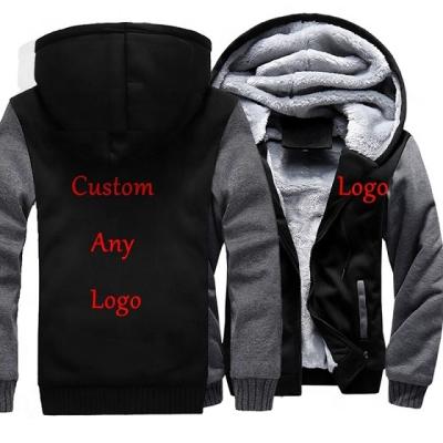 China Custom drop shipping viable plus size jackets cotton fashion fleece men's jackets, jackets with hooded, pockets for sale