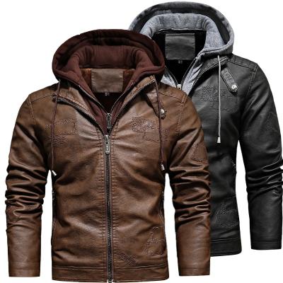 China Viable Wholesale Price Mens Factory Winter Coat Bomber Jacket Biker Distressed Large Large Good Quality Leather Jackets for sale