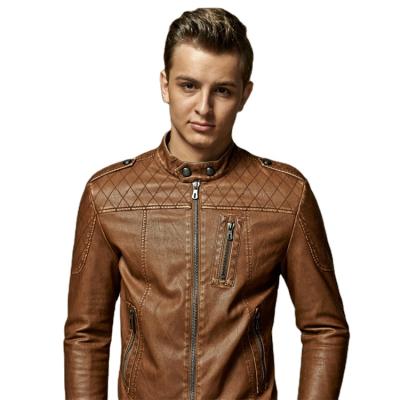 China Fashionable 2021 Winter Casual Warm Coat Large Size Men's Leather Leather Jackets for sale