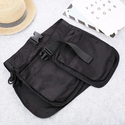 China Outdoor Multifunctional Trend Multi-Pocket Zipper Fanny Pack Niche Sports Fashion Belt Apron for sale