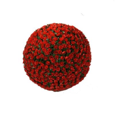 China Artificial Plant Flower Ball Mall Decoration Kindergarten Decoration Family Decoration Rose Ball for sale