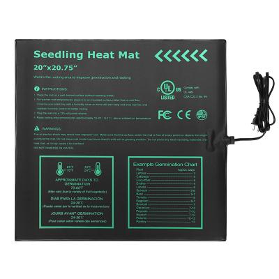 China Eco-friendly Factory Wholesale 20*20.75inch Waterproof Durable seedling heat mat Propagation Heating Pad for Home Gardening Plant Germination for sale