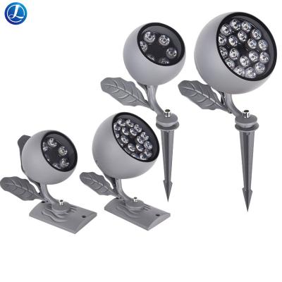 China LANDSCAPE 6W 18W LED Projector Light Spike Outdoor Apple Style RGB DMX512 Color Changeable DC 24V or AC 85-265V for sale