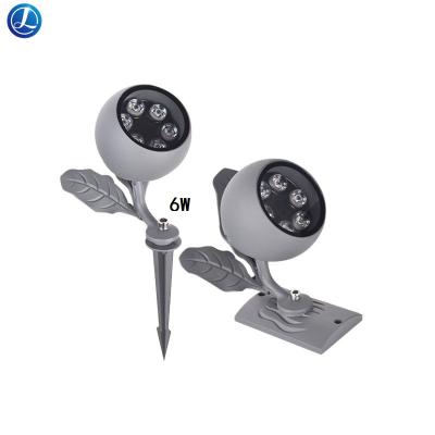 China Outdoor 6W LANDSCAPE Garden LED Spot Light IP65 Waterproof For Landscape Lighting With Spike Or Base Version for sale