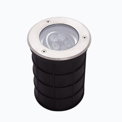 China LANDSCAPE New Design Outdoor Recessed Stainless Steel IP65 304 RGB LED Recessed Underground Light for sale