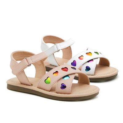 China New Fashion Flat Comfortable Cute Child Little Girls Kids Girls Sandals Soft Shoes For Children for sale