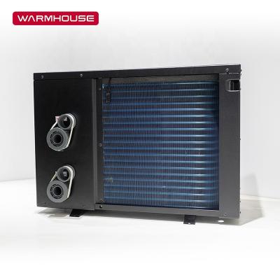 China Warmhouse 16.4KW 50000 Btu Inverter Swimming Pool Heat Pump Outdoor Smart DC Swimming Pool Heat Pump for sale