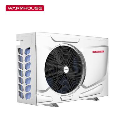 China Outdoor Warmhouse EDM All In One High Temperature Air Source OEM DC Inverter Heat Pump Heating for sale