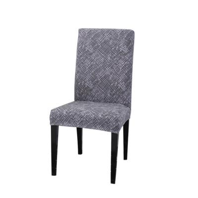 China HOTNIU HIGH PRICES high elastic dining table printed chair cover suitable good quality ELASTIC for sale